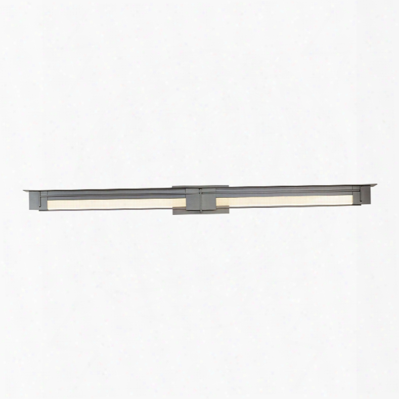 Hubbardton Forge Modern Prairie Sconce In Mahogany