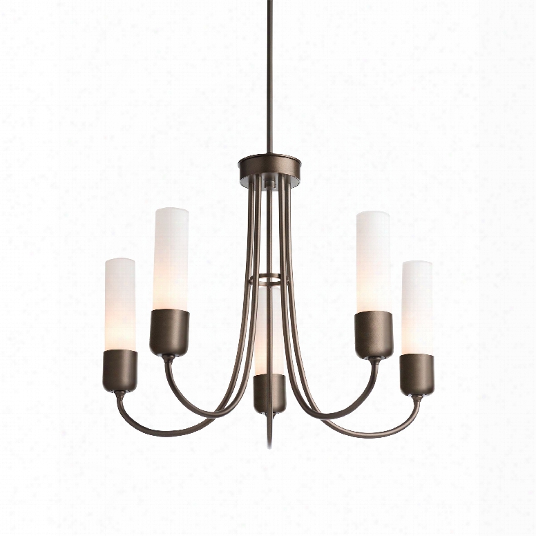 Hubbardton Forge Portico 5 Light Black Outdoor Pendant