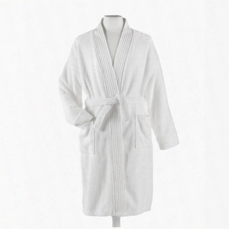 Peacock Alley Bamboo Large/extra Large Bath Robe In White