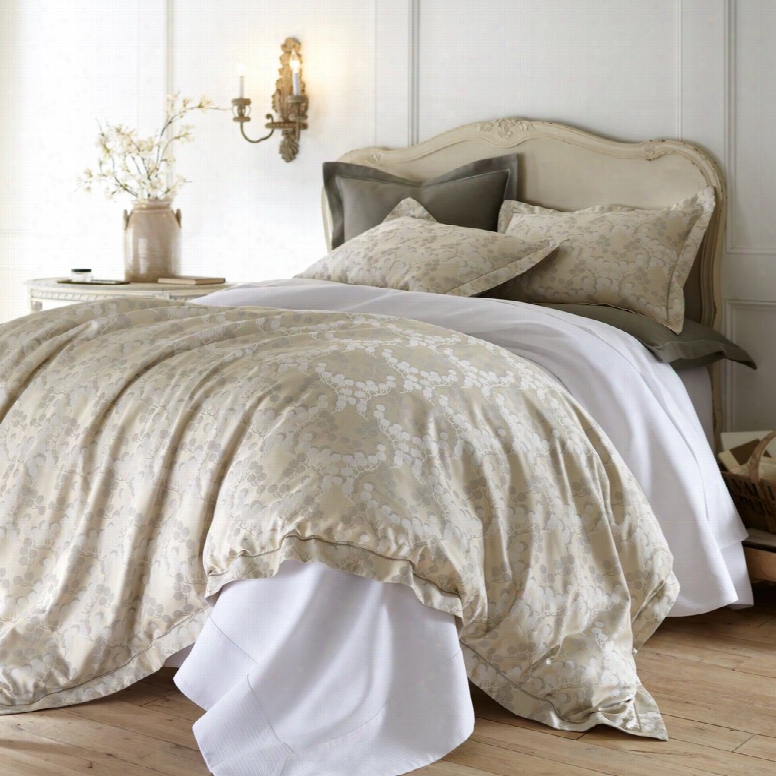 Peacock Alley Raffaella Jacquard King Duvet Cover