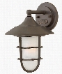 Hinkley Lighting Marina 1-Light 4 Inch Aluminum Outdoor Lantern