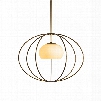 Hubbardton Forge Cadence Short Gloss White Mini Pendant