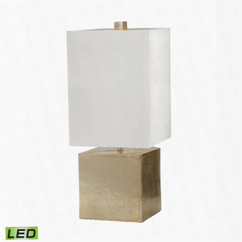 Dimond Lighting Cement Cube 1-light Gold Table Lamp