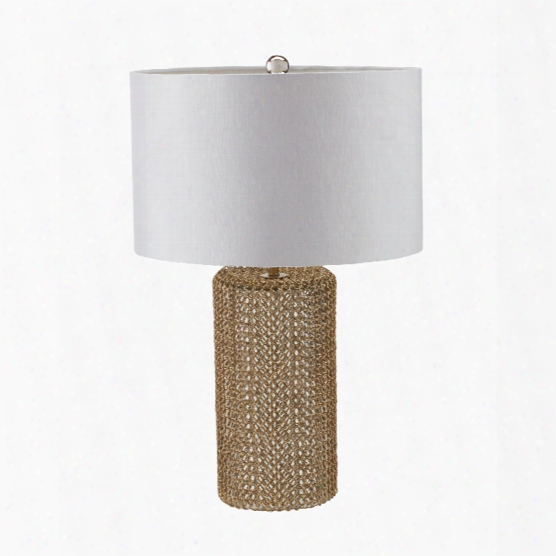 Dimond Lighting Chain Mail 1-light Table Lamp