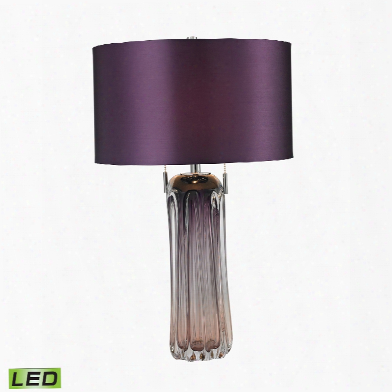 Dimond Lighting Ferrara 2-light Table Lamp In Purple