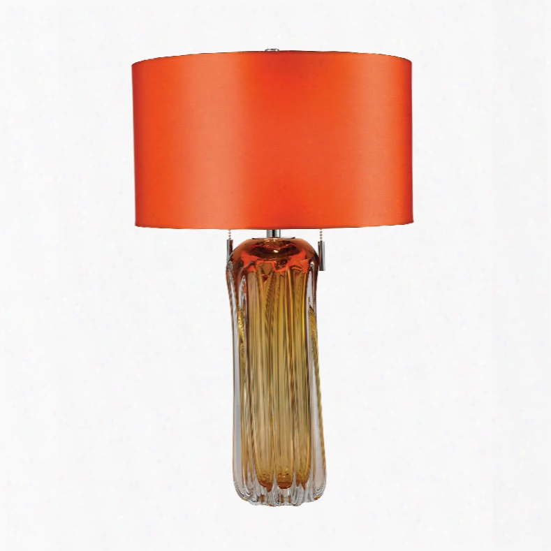 Dimond Lighting Ferrara Table Lamp In Amber
