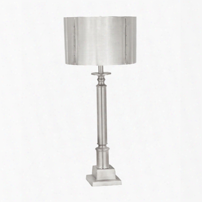 Dimond Lighting Publish Officially 1-light Table Lamp In Nickel