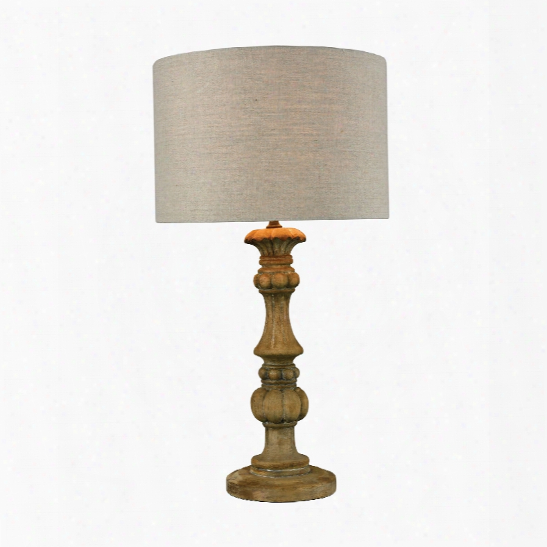 Dimond Lighting Haute-vienne 1-light Table Lamp In Natural Stain