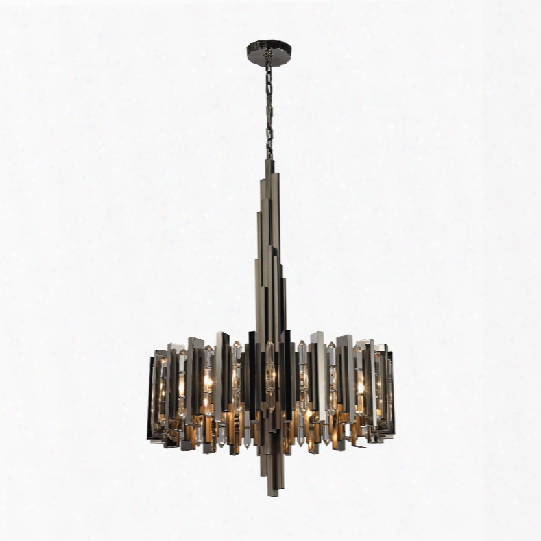 Dimond Lighting Industrialist 8-light Chandelier