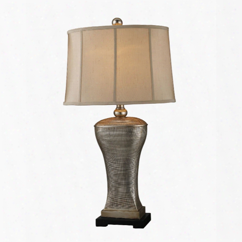 Dimond Lighting Lexington 1-light Table Lamp In Silver Lake