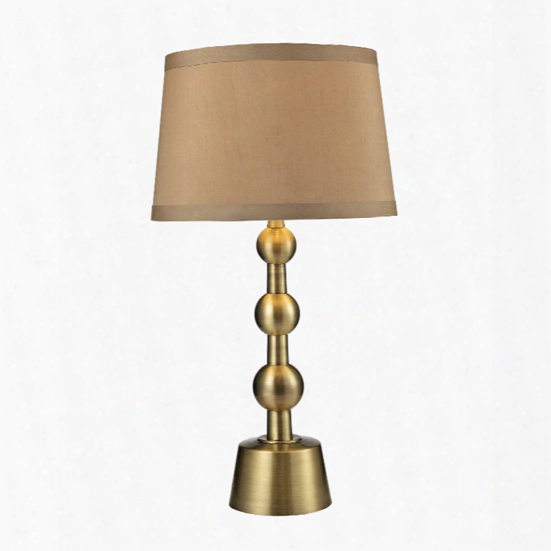 Dimond Lighting Montpelier 1-light Table Lampin Aged Brass