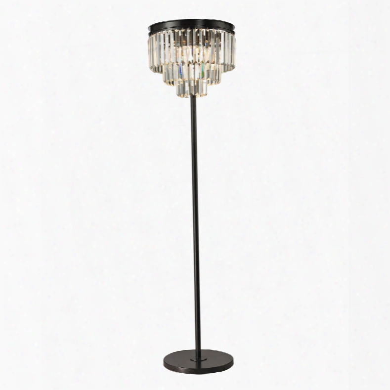 Dimond Lighting Palacial 3-light Floor Lamp In Oil Rubbed Ronz