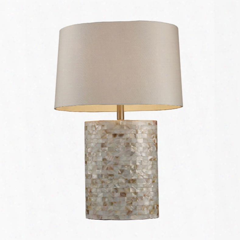 Dimond Lighting Sunny Isles 1-light Table Lamp In Mother Of Pearl