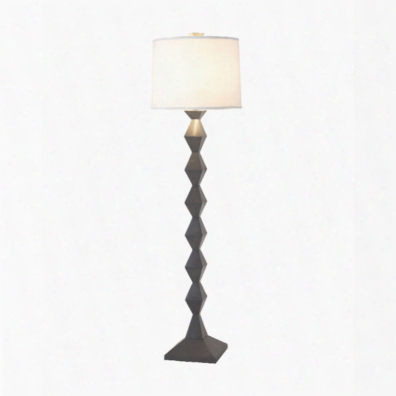 Dimond Lighing Ventura 1-light Floor Lamp In Antique Smoke