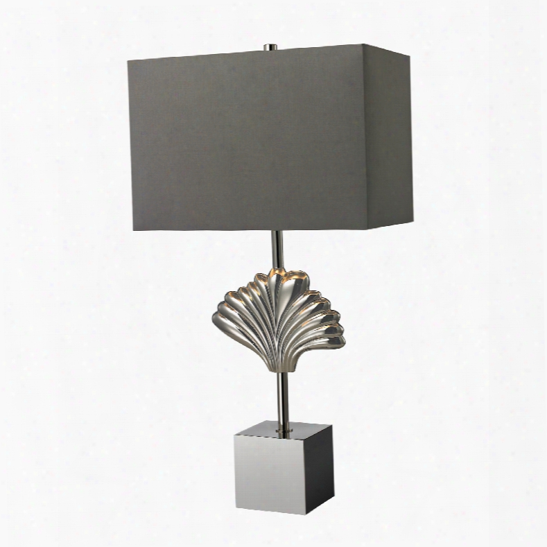 Dimond Lighting Vergato 1-light Table Lamp In Polished Chrome