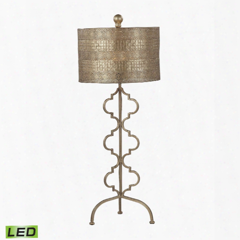Dimond Lighting Viola 1-light Gold Leaf Table Lamp