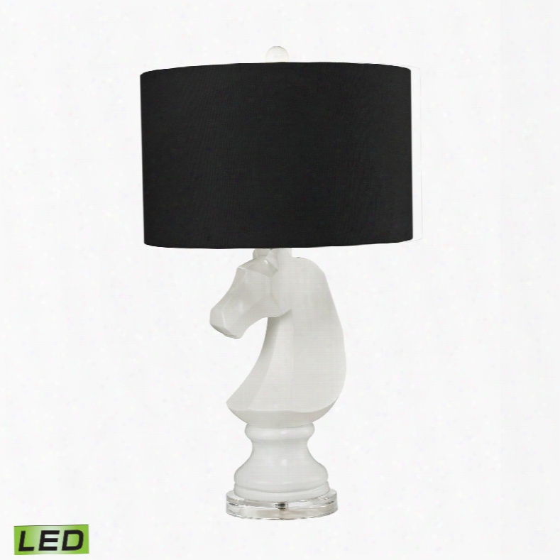 Dimond Lighting White Knight 1-light Table Lamp