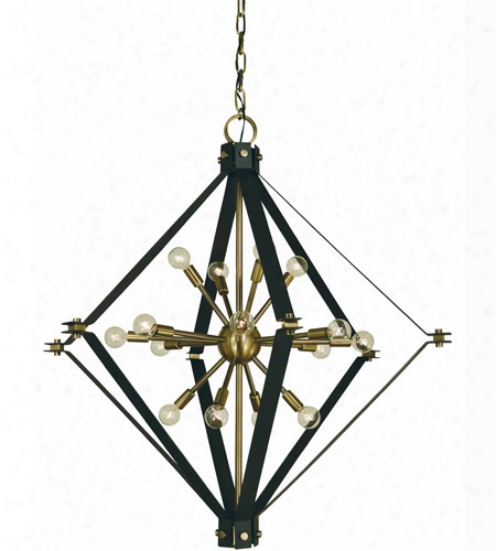 Framburg Axis 16-light Foyer Chandelier