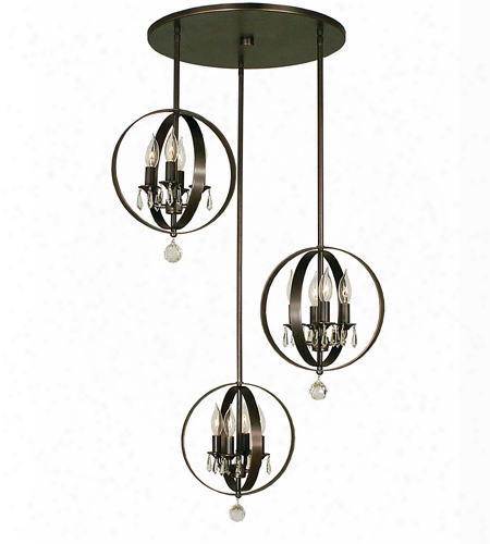 Framburg Constellation 12-light Metal Island Chandelier