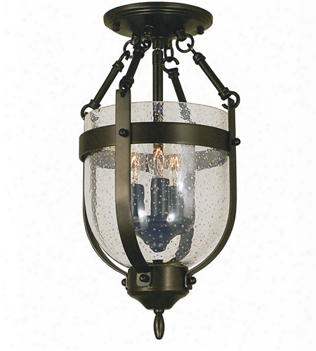 Framburg Hannover 3-light Semi Flush Mount