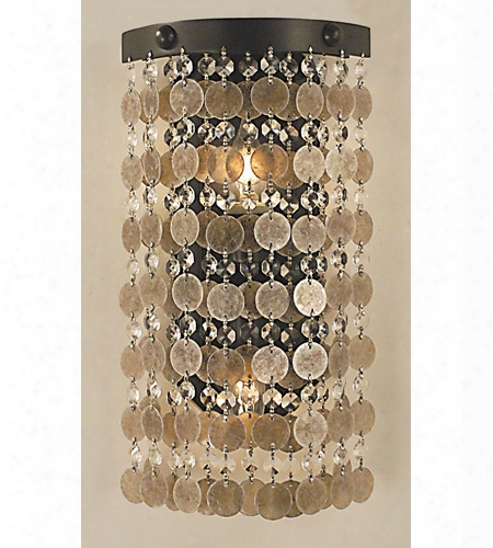 Framburg Naomi 2-l Ight 7.5 Inch Sconce