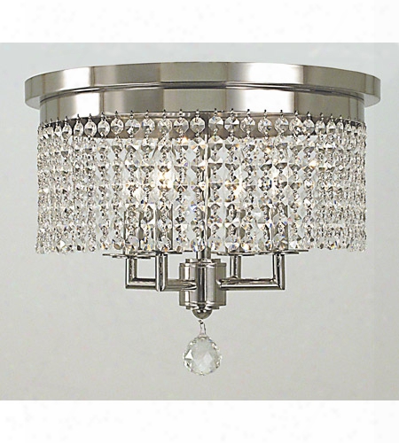 Framburg Princessa 4-light Flush Mount