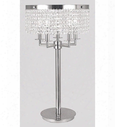 Framburg Princessa 5-light Table Lamp