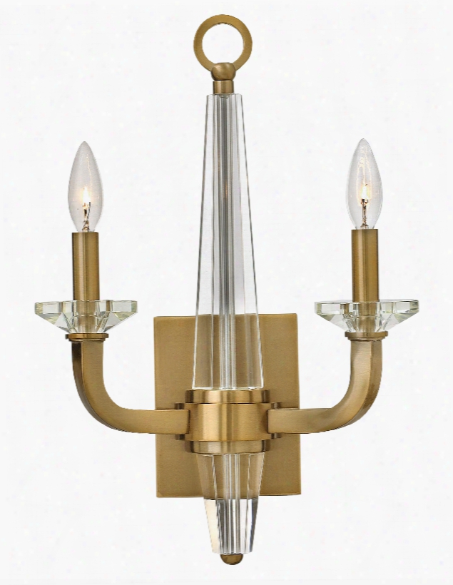 Hinkley Lighting Ascher 2-light Transitional Sconce