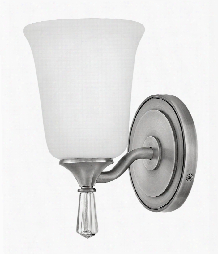 Hinkley Lighting Blythe 1-light Sconce In Antique Nickel