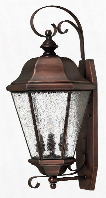 Hinkley Lighting Clifton Beach 3-light Outdoor Wall Mount