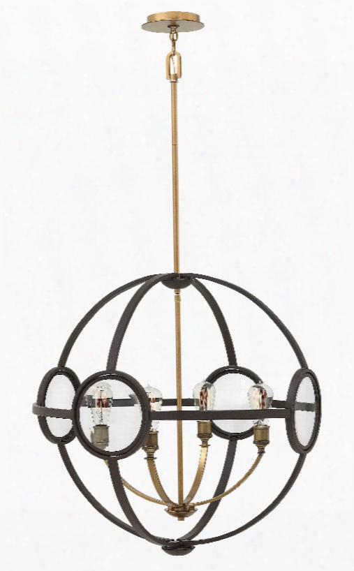 Hinkley Lighting Fulham 4-light Transitional Chandelier