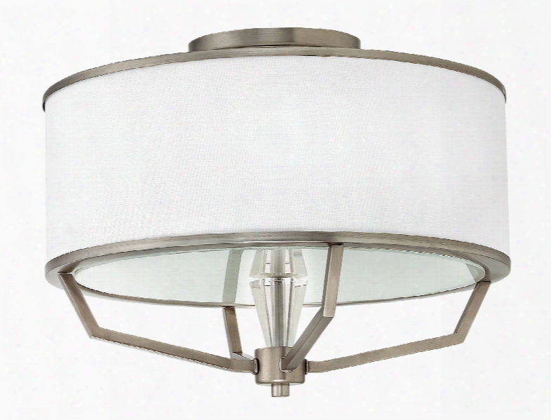 Hinkley Lighting Larchmere 3-light Semi-flush Mount