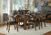 AAmerica Mariposa 7 Piece Dining Set in Rustic Whiskey