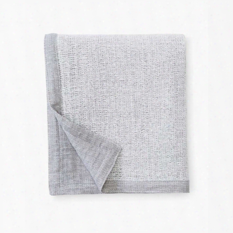 Sferra Perlo Decorative Throw 50x90 In Fog