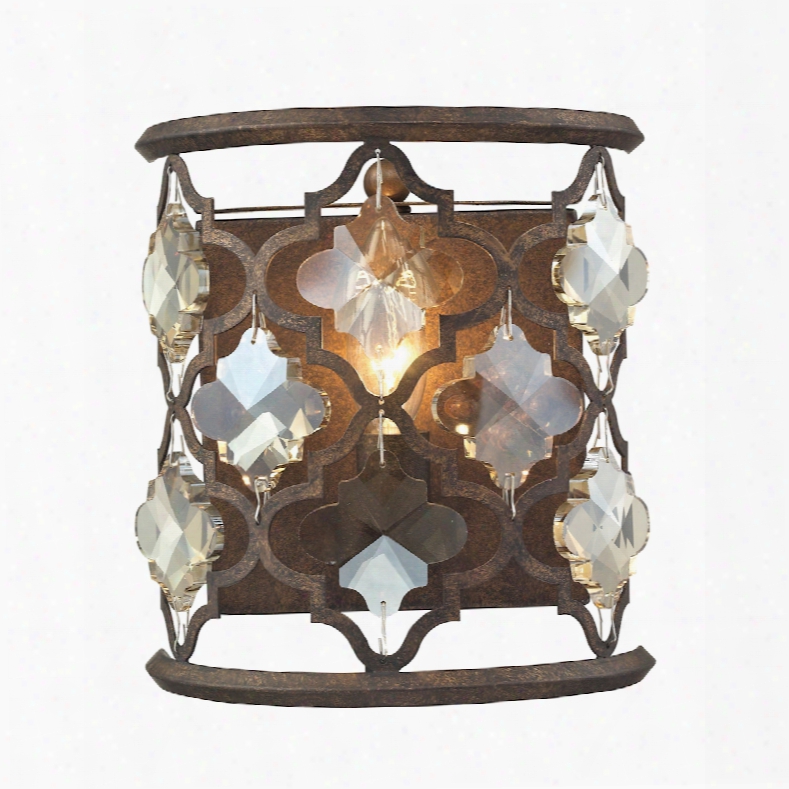 Elk Lighting Aramnd 1-light Sconce In Weathered Bronze