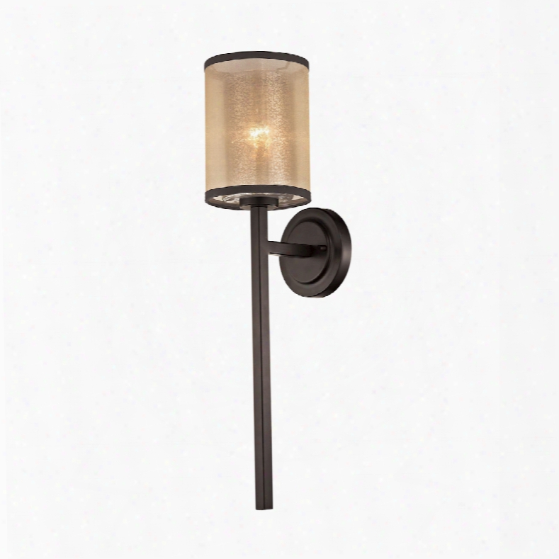 Elk Lighting Diffusion 1-light Wall Sconce In Oil Rubbed Bronze