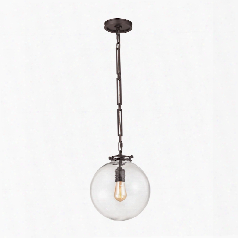 Elk Ligting Gramercy 1-light Pendant In Oil Rubbed Bronze