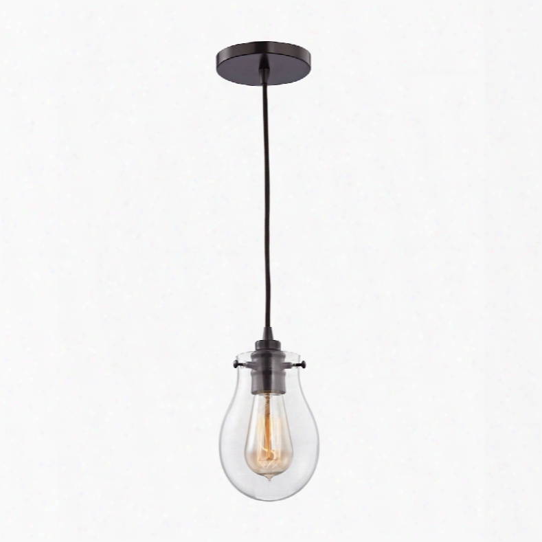 Elk Lighting Jaelyn 1-light Pendant In Oil Rubbed Bronze