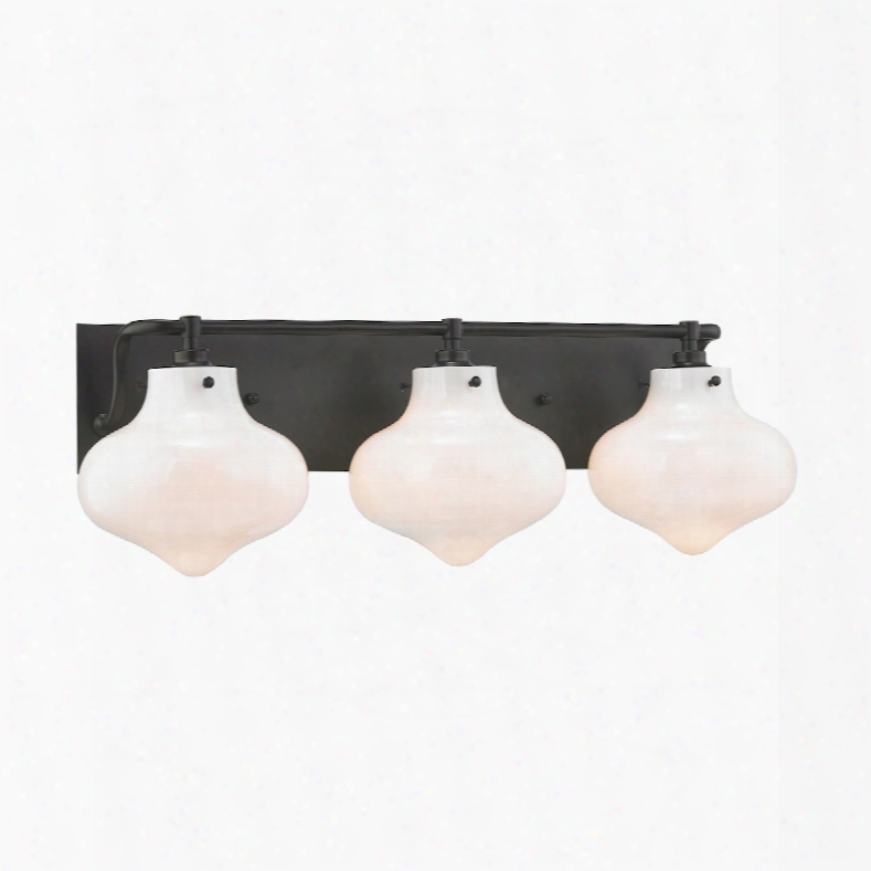 Elk Lighting Kelsey 3-light Vanity In Oil Rubbed Bronze