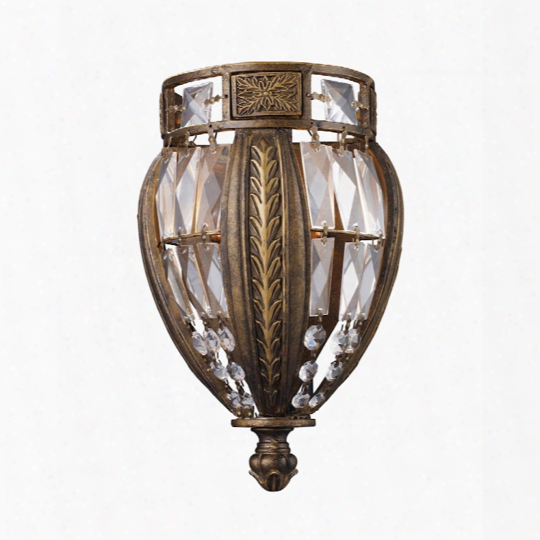 Elk Lighting Millwood 1-light Wall Sconce In Antique Bronze