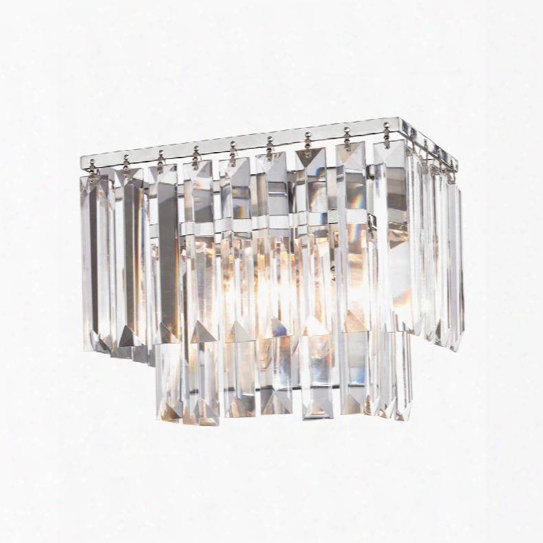 Elk Lighting Palacial 1-light Vanity In Polsihed Chrome