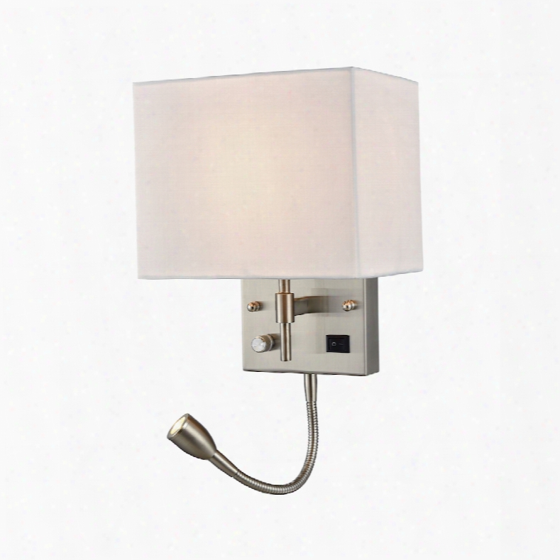 Elk Lighting Sconces 2-light Wall Sconce In Satin Nickel