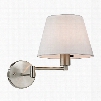 ELK Lighting Avenal 1-Light Swingarm Sconce In Brushed Nickel