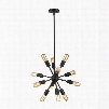 ELK Lighting Delphine 12-Light Chandelier In Oil Rubbed Bronze