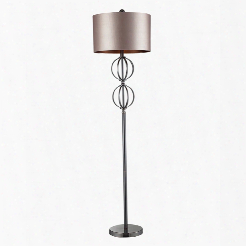 Dimond Danforth Double Cut Sphere Design Element Floor Lamp