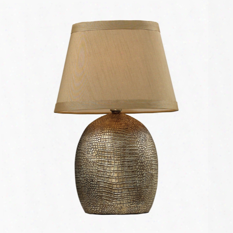 Dimond Gilead Modern Sleek Table Lamp With Alligator Texture