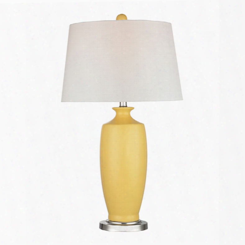 Dimond Halisham - Sunshine Sunshine Yellow Ceramic Table Lamp