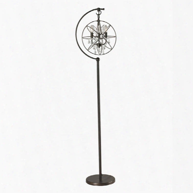 Dimond Restoration Globe 69 Inch Globe Bronze Floor Lamp