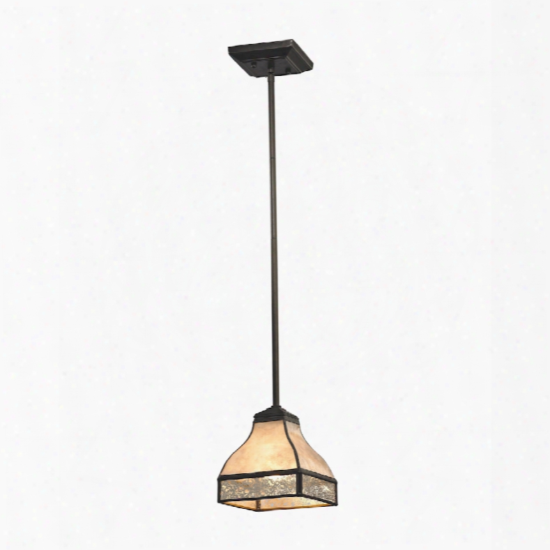 Elk Lighting Santa Fe 1-light Pendant In Tiffany Bronze