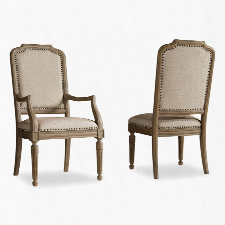 Hooker Furniture Corsica Upholstered Arm Chair - Set Of 2